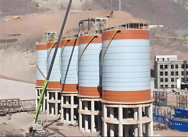 张家川高架钢板仓